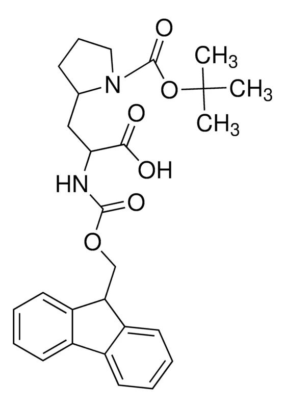 Sigma-Aldrich 2-N-Fmoc-amino-3-(2-N-Boc-amino-pyrrolidinyl)propionic acid，AldrichCPR