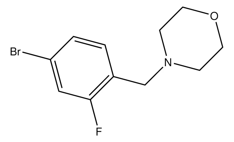 Sigma-Aldrich 4-(4-Bromo-2-fluorobenzyl)morpholine,AldrichCPR
