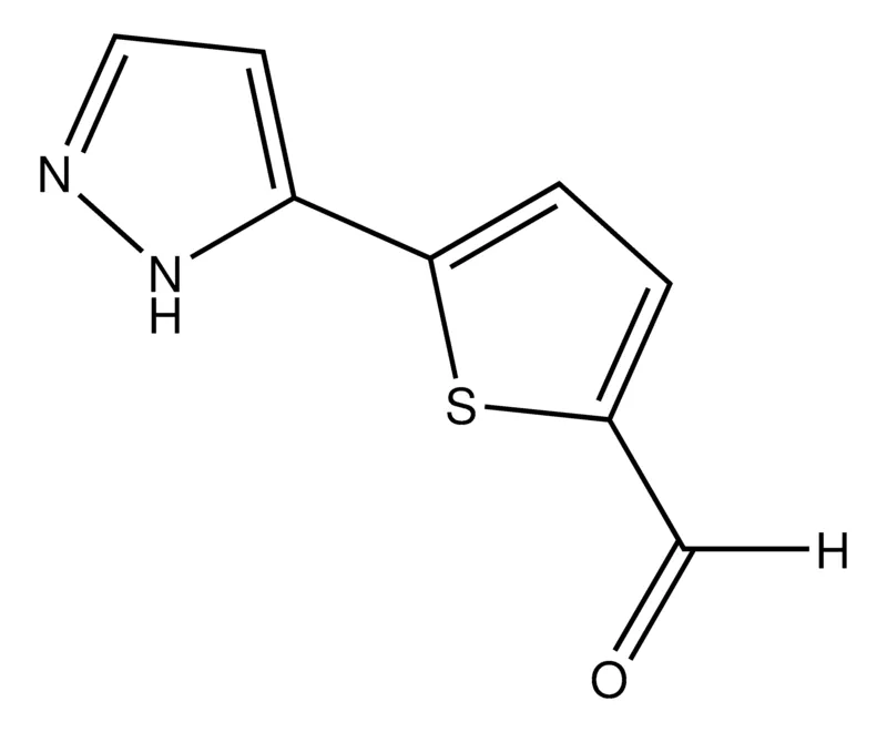Sigma-Aldrich 5-(1H-Pyrazol-5-yl)thiophene-2-carbaldehyde,AldrichCPR