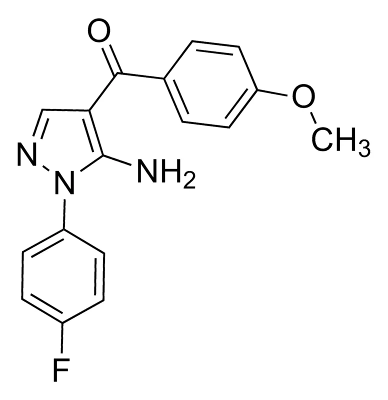 Sigma-Aldrich (5-Amino-1-(4-fluorophenyl)-1H-pyrazol-4-yl)(4-methoxyphenyl)methanone,AldrichCPR