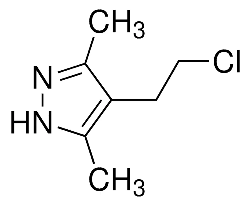 Sigma-Aldrich 3,5-dimethyl-4′-(2-chloroethyl)-1H-pyrazole,AldrichCPR
