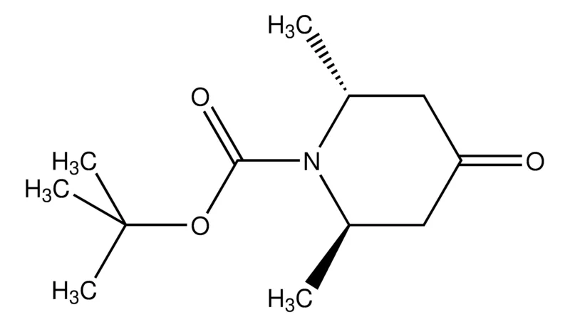 Sigma-Aldrich N-t-BOC-trans-2,6-Dimethyl-4-Oxopiperidine,AldrichCPR