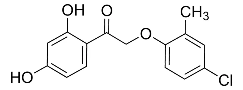 Sigma-Aldrich 2-(4-Chloro-2-methylphenoxy)-1-(2,4-dihydroxyphenyl)ethanone,AldrichCPR