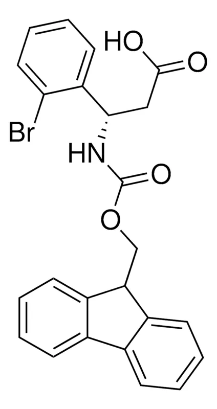 Sigma-Aldrich Fmoc-(S)-3-amino-3-(2-bromo-phenyl)-propionic acid,AldrichCPR