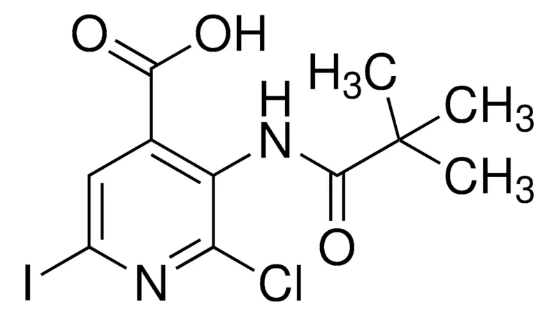 Sigma-Aldrich 2-Chloro-6-iodo-3-pivalamidoisonicotinic acid,AldrichCPR