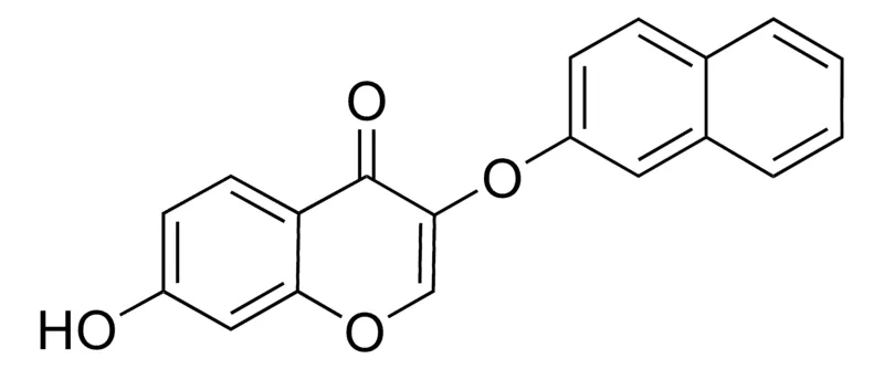 Sigma-Aldrich 7-Hydroxy-3-(2-naphthyloxy)-4H-chromen-4-one,AldrichCPR