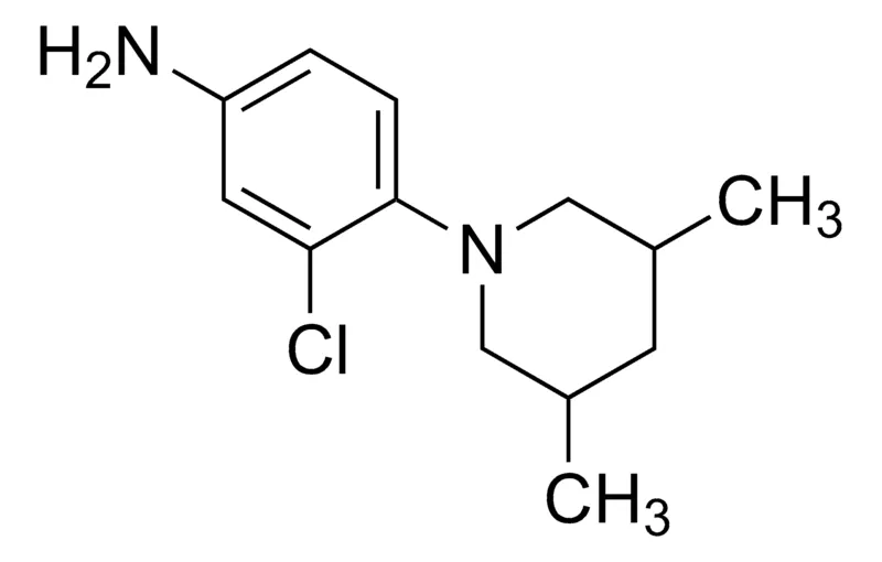 Sigma-Aldrich 3-Chloro-4-(3,5-dimethyl-1-piperidinyl)aniline,AldrichCPR