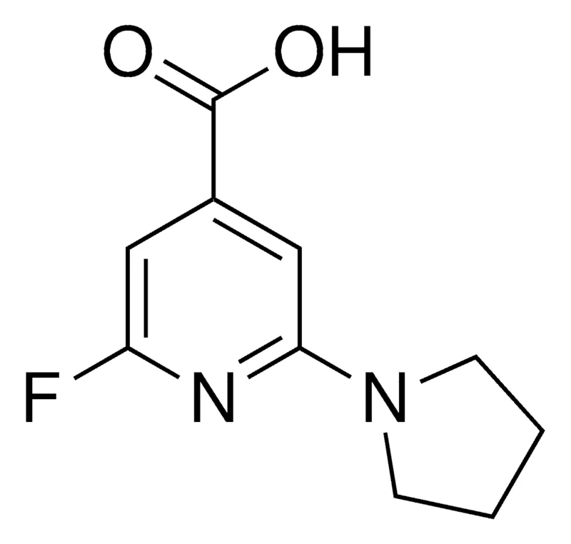 Sigma-Aldrich 2-Fluoro-6-(pyrrolidin-1-yl)isonicotinic acid,AldrichCPR