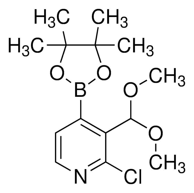 Sigma-Aldrich 2-Chloro-3-(dimethoxymethyl)-4-(4,4,5,5-tetramethyl-1,3,2-dioxaborolan-2-yl)pyridine,AldrichCPR