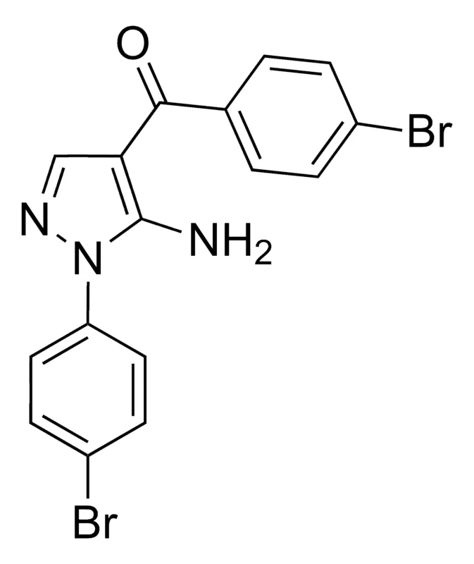Sigma-Aldrich (5-Amino-1-(4-bromophenyl)-1H-pyrazol-4-yl)(4-bromophenyl)methanone,AldrichCPR
