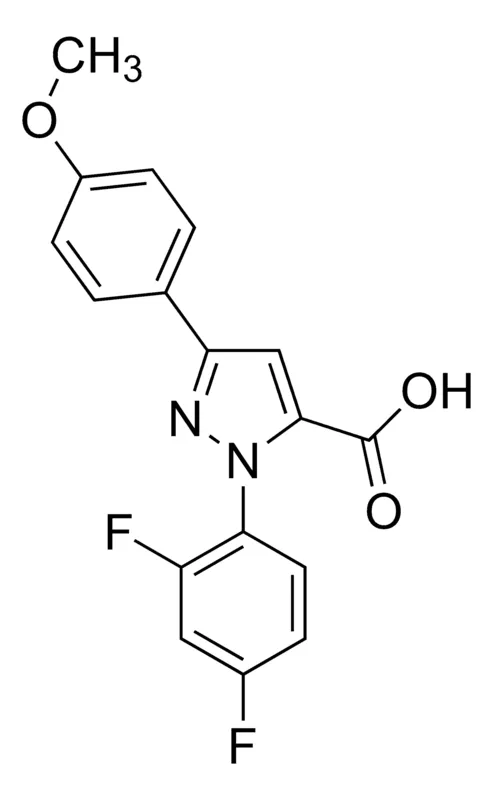 Sigma-Aldrich 1-(2,4-Difluorophenyl)-3-(4-methoxyphenyl)-1H-pyrazole-5-carboxylic acid,AldrichCPR