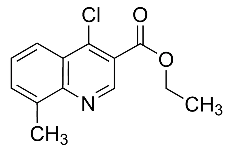 Sigma-Aldrich 4-Chloro-8-methyl-quinoline-3-carboxylic acid ethyl ester,AldrichCPR