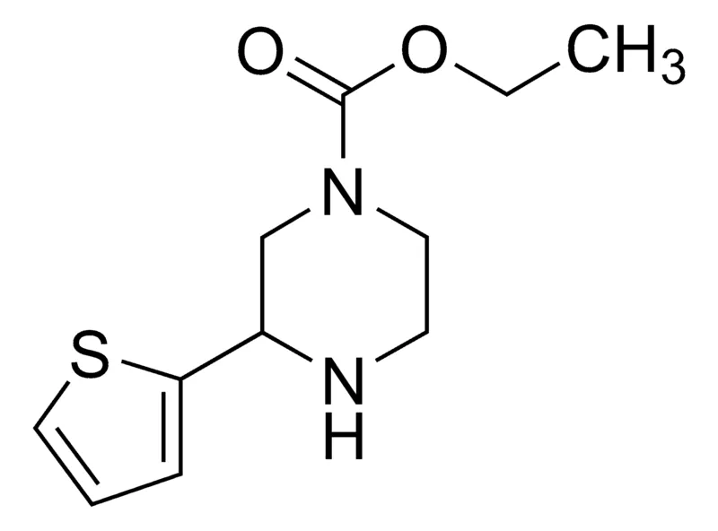 Sigma-Aldrich 3-Thiophen-2-yl-piperazine-1-carboxylic acid ethyl ester,AldrichCPR