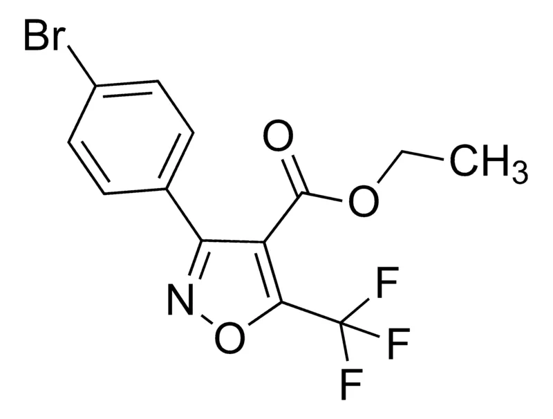Sigma-Aldrich Ethyl 3-(4-bromophenyl)-5-(trifluoromethyl)isoxazole-4-carboxylate,AldrichCPR