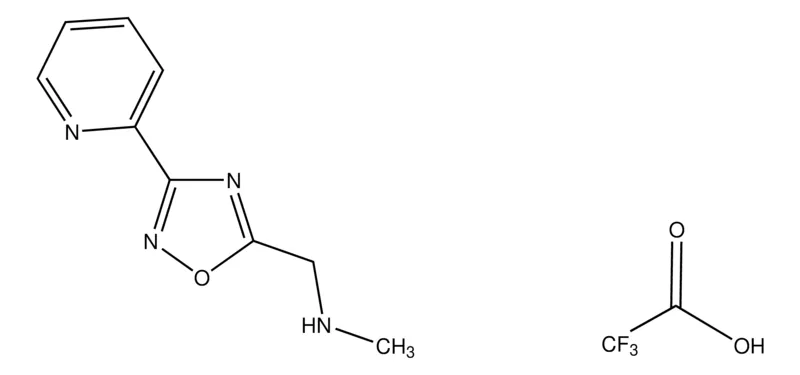 Sigma-Aldrich N-Methyl-1-(3-pyridin-2-yl-1,2,4-oxadiazol-5-yl)methanamine trifluoroacetate,AldrichCPR