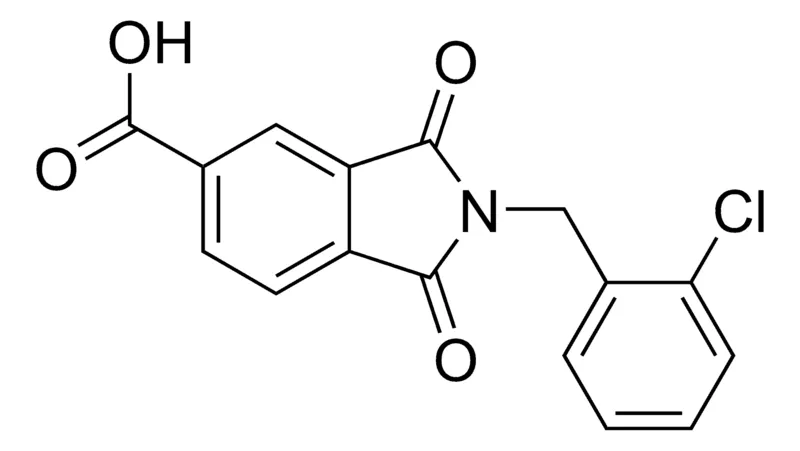 Sigma-Aldrich 2-(2-Chlorobenzyl)-1,3-dioxo-5-isoindolinecarboxylic acid,AldrichCPR