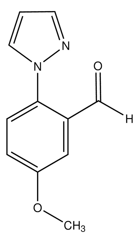 Sigma-Aldrich 5-Methoxy-2-(1H-pyrazol-1-yl)benzaldehyde,AldrichCPR