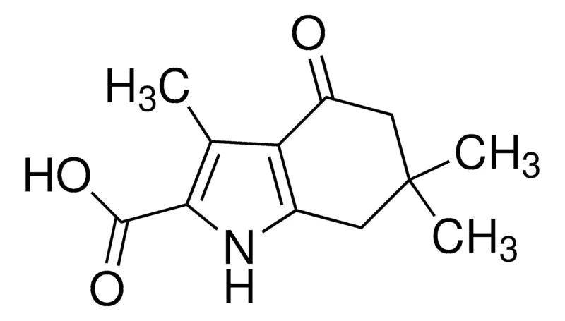 Sigma-Aldrich 3,6,6-trimethyl-4-oxo-4,5,6,7-tetrahydro-1H-indole-2-carboxylic acid,AldrichCPR