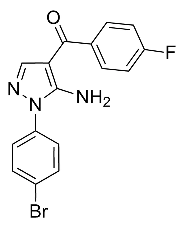 Sigma-Aldrich (5-Amino-1-(4-bromophenyl)-1H-pyrazol-4-yl)(4-fluorophenyl)methanone,AldrichCPR