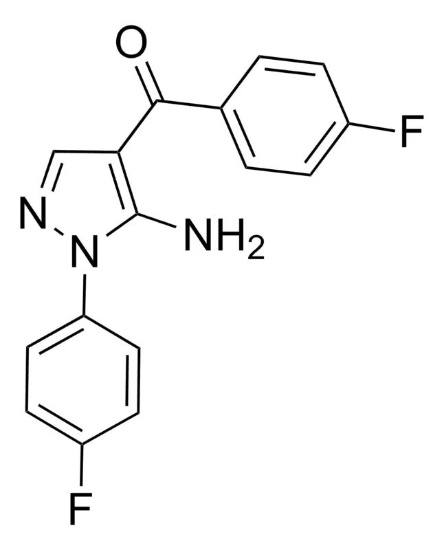 Sigma-Aldrich (5-Amino-1-(4-fluorophenyl)-1H-pyrazol-4-yl)(4-fluorophenyl)methanone,AldrichCPR