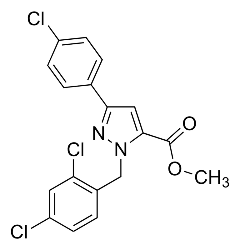 Sigma-Aldrich Methyl 1-(2,4-dichlorobenzyl)-3-(4-chlorophenyl)-1H-pyrazole-5-carboxylate,AldrichCPR