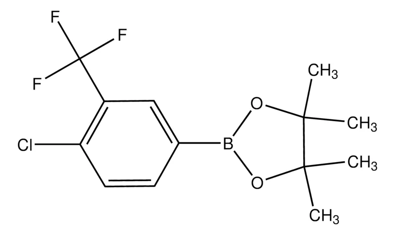 Sigma-Aldrich 4-Chloro-3-trifluoromethylphenylboronic acid pinacol ester,AldrichCPR