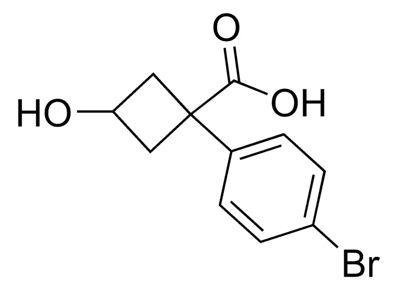 Sigma-Aldrich 1-(4-Bromophenyl)-3-hydroxycyclobutanecarboxylic acid,AldrichCPR