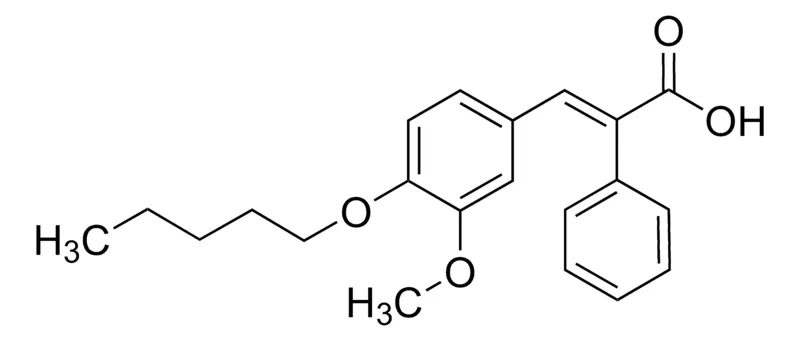 Sigma-Aldrich 3-[3-Methoxy-4-(pentyloxy)phenyl]-2-phenyl-2-propenoic acid，AldrichCPR