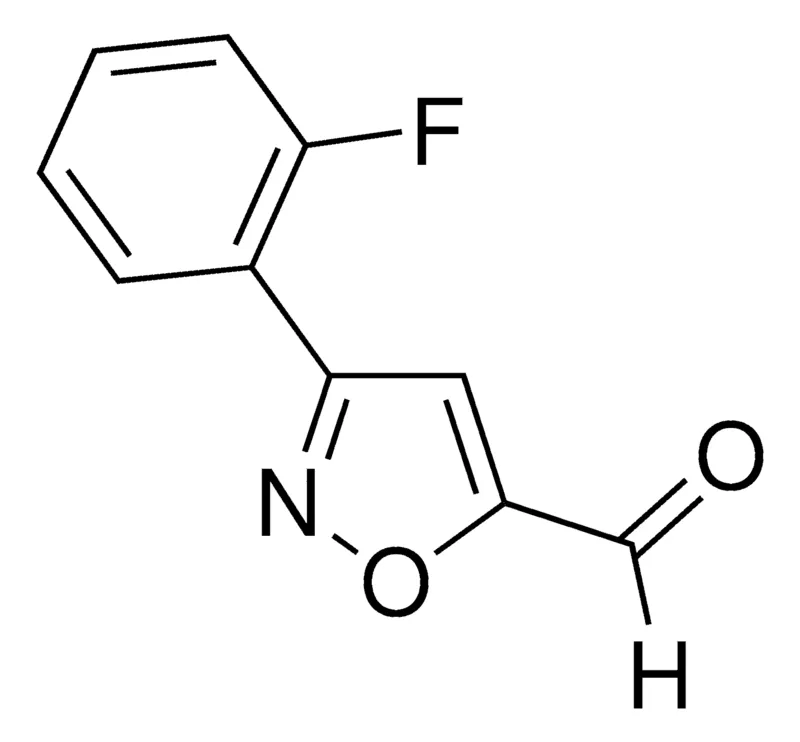 Sigma-Aldrich 3-(2-Fluorophenyl)isoxazole-5-carbaldehyde,AldrichCPR