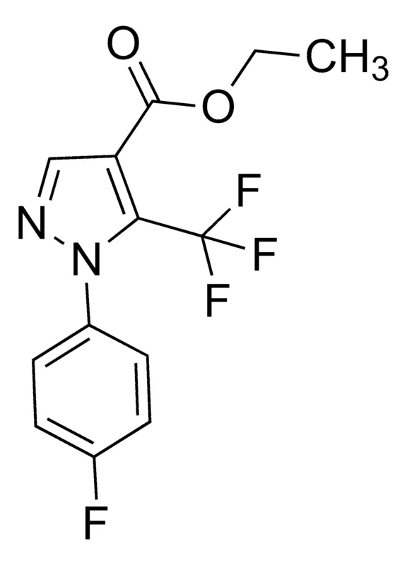 Sigma-Aldrich Ethyl 5-(trifluoromethyl)-1-(4-fluorophenyl)-1H-pyrazole-4-carboxylate,AldrichCPR