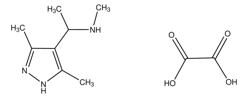 Sigma-Aldrich 1-(3,5-Dimethyl-1H-pyrazol-4-yl)-N-methylethanamine oxalate,AldrichCPR
