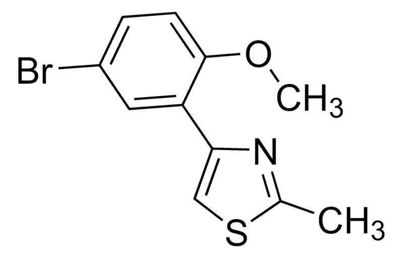 Sigma-Aldrich 4-(5-Bromo-2-methoxyphenyl)-2-methylthiazole,AldrichCPR