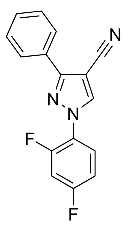 Sigma-Aldrich 1-(2,4-Difluorophenyl)-3-phenyl-1H-pyrazole-4-carbonitrile,AldrichCPR