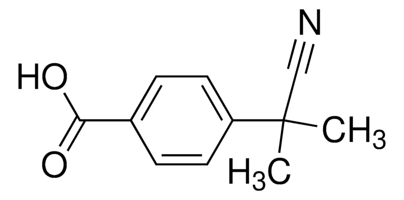 Sigma-Aldrich 4-(2-cyanopropan-2-yl)benzoic acid,AldrichCPR