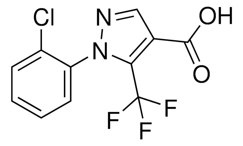Sigma-Aldrich 1-(2-Chlorophenyl)-5-(trifluoromethyl)-1H-pyrazole-4-carboxylic acid,AldrichCPR