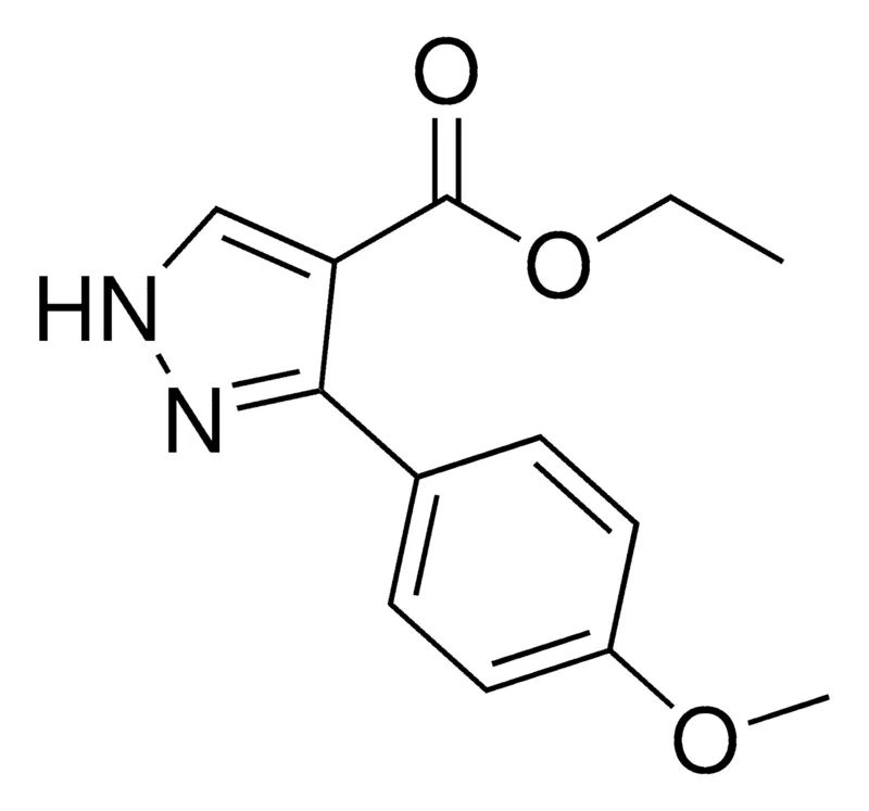 Sigma-Aldrich Ethyl 3-(4-methoxyphenyl)-1H-pyrazole-4-carboxylate,AldrichCPR