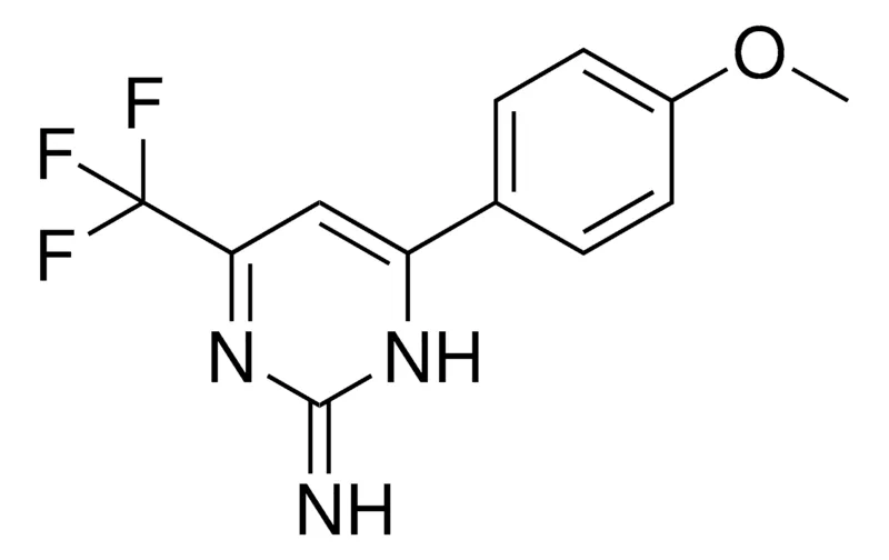 Sigma-Aldrich 4-(Trifluoromethyl)-6-(4-methoxyphenyl)pyrimidin-2-amine,AldrichCPR