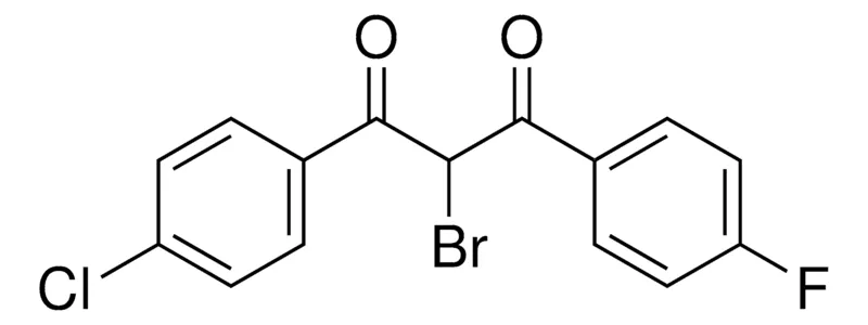 Sigma-Aldrich 2-Bromo-1-(4-chlorophenyl)-3-(4-fluorophenyl)propane-1,3-dione,AldrichCPR