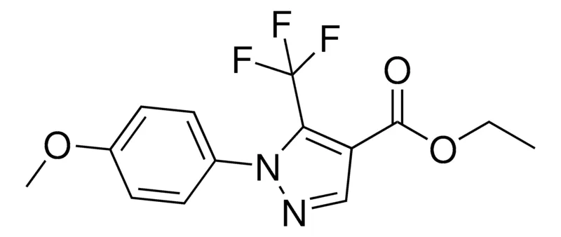 Sigma-Aldrich Ethyl 5-(trifluoromethyl)-1-(4-methoxyphenyl)-1H-pyrazole-4-carboxylate,AldrichCPR
