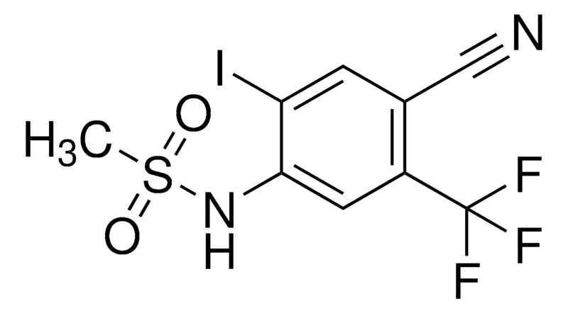 Sigma-Aldrich N-(4-Cyano-2-iodo-5-(trifluoromethyl)phenyl)methanesulfonamide,AldrichCPR
