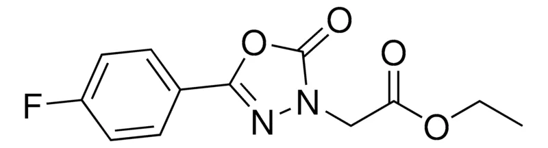 Sigma-Aldrich Ethyl 2-(5-(4-fluorophenyl)-2-oxo-1,3,4-oxadiazol-3(2H)-yl)acetate,AldrichCPR