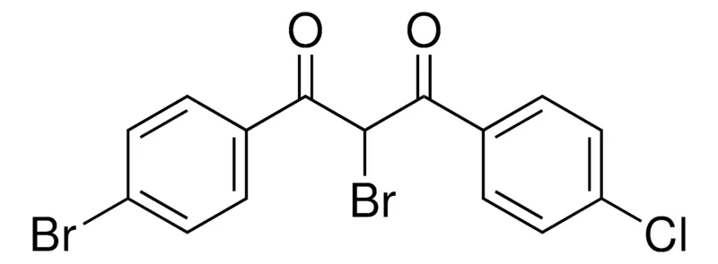 Sigma-Aldrich 2-Bromo-1-(4-bromophenyl)-3-(4-chlorophenyl)propane-1,3-dione,AldrichCPR