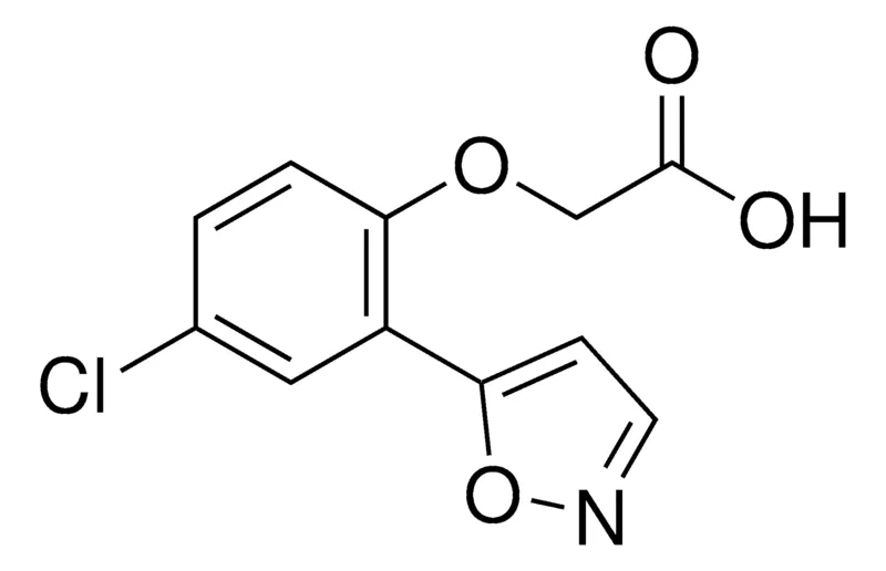 Sigma-Aldrich 2-(4-Chloro-2-(isoxazol-5-yl)phenoxy)acetic acid,AldrichCPR
