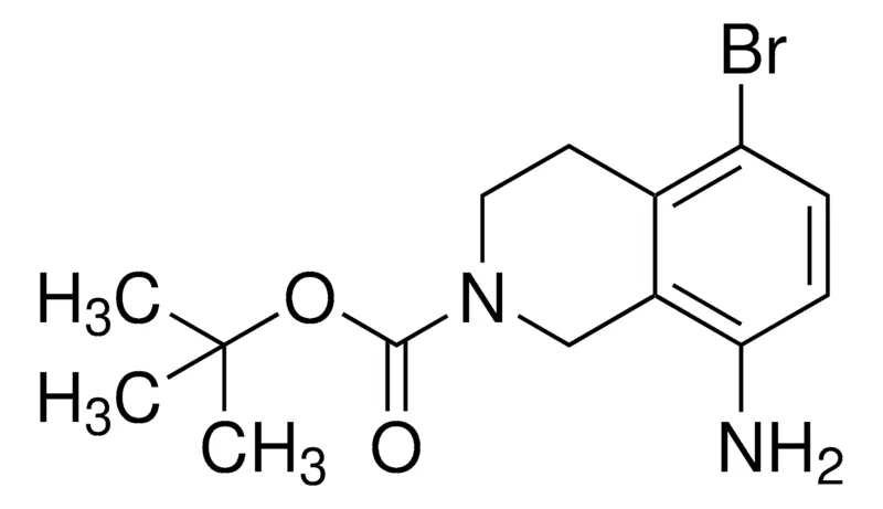 Sigma-Aldrich tert-Butyl 8-amino-5-bromo-3,4-dihydro-2(1H)-isoquinolinecarboxylate,AldrichCPR
