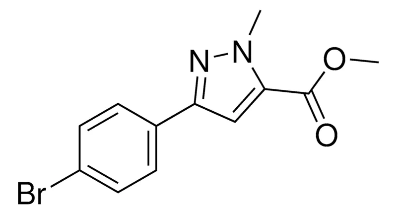 Sigma-Aldrich Methyl 3-(4-bromophenyl)-1-methyl-1H-pyrazole-5-carboxylate，AldrichCPR
