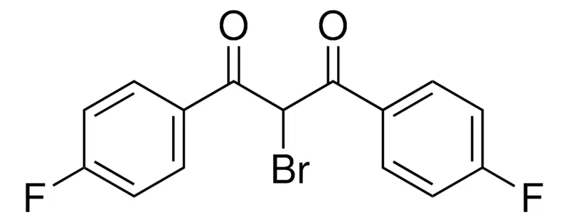 Sigma-Aldrich 2-Bromo-1,3-bis(4-fluorophenyl)propane-1,3-dione,AldrichCPR