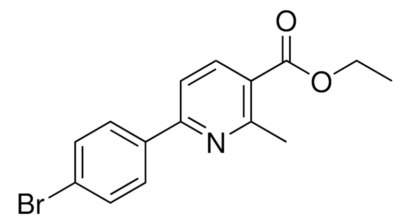 Sigma-Aldrich Ethyl 6-(4-bromophenyl)-2-methylpyridine-3-carboxylate,AldrichCPR