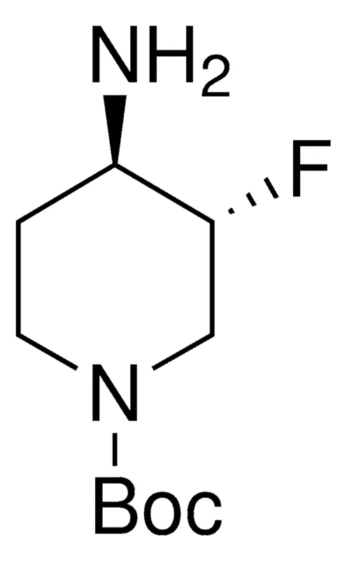 Sigma-Aldrich (3R,4R)-4-Amino-1-Boc-3-fluoropiperidine,AldrichCPR