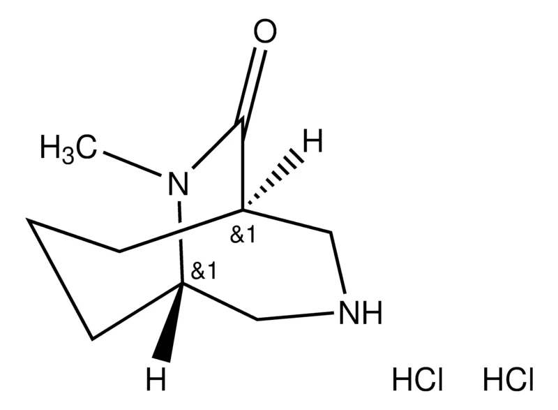 Sigma-Aldrich rac-(1S,5R)-9-Methyl-3,9-diazabicyclo[3.3.2]decan-10-one dihydrochloride，AldrichCPR