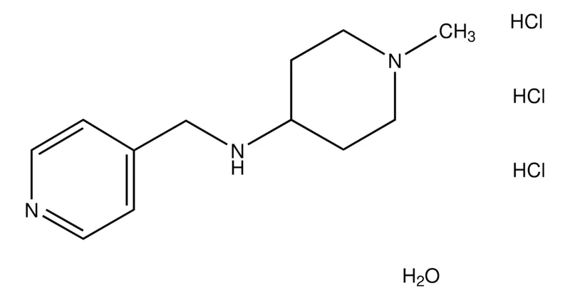 Sigma-Aldrich 1-Methyl-N-(4-pyridinylmethyl)-4-piperidinamine trihydrochloride hydrate,AldrichCPR